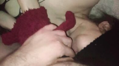 Bound and Preamaturly Ejeculated on Her, Yet She Sucked it off And we Continued