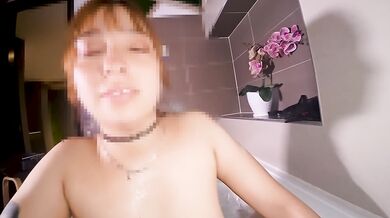 POV Redhead Rides Me Hard in Jacuzzi – Multiple Orgasms & Water Splashing