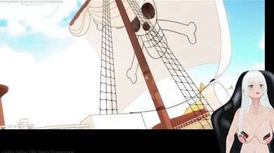 Nami getting ready for some hardcore fucking with Luffy