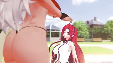 Ghislaine's Hungry Duel! (Same-Size Vore)