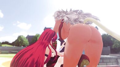 Ghislaine's Hungry Duel! (Same-Size Vore)