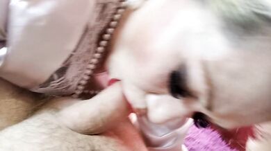 Magical fucking mouth of fantastic mature slut wife Aimee, A brilliant session of reviving the thoughtful dick of a writer husband...))