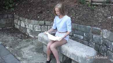 Naked 18yo Stepdaughter is Waiting to Cum on her Small Ass - Trailer