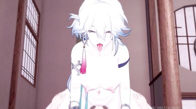 Yao Guang loves filling her pussy with cum