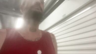 Quick Fuck in storage unit OUTDOOR
