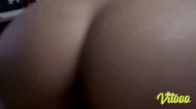 Sexy moves of my skinny girlfriend with a nice butt