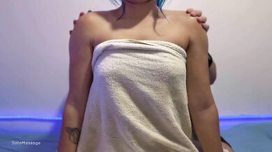 Boobs Massage Compilation #1 — Oil and moans