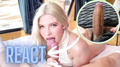 React: Mt Everest trip turns into hot sex. Big tits step-sister wants cum