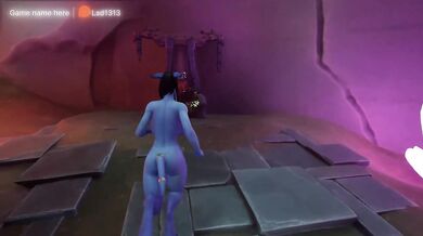 The stepbrother's dick was satisfied by his stepsister's tight ass. They almost got caught.