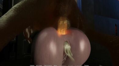 hellish creatures fucked her in the ass and pussy at the same time. 3D Hentai Game Animation