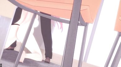 Hololive 常闇トワ　催淫ボテ腹セックス
