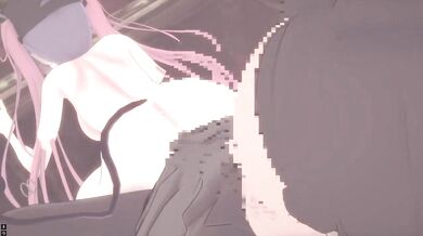Hololive 常闇トワ　催淫ボテ腹セックス