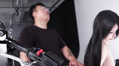 mmxdoll silicone doll having sex on a Yamaha MT09-mmxdoll-163-mengting