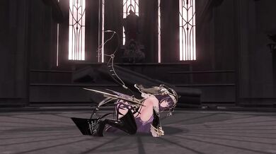 Nude Elf VTuber Layin Low Hentai MMD
