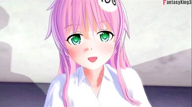 Lala blowjob and sex POV before class | To Love Ru | Full & POV on patreon: Fantasyking3