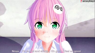 Lala blowjob and sex POV before class | To Love Ru | Full & POV on patreon: Fantasyking3