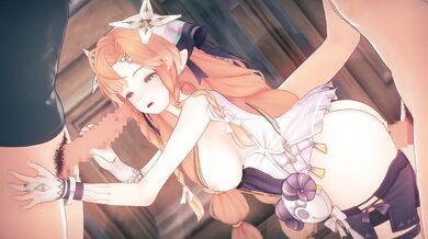 【鳴潮】シグリカがたくさんの男達と集団セックスする3Dエロアニメーション。(めいちょう しぐりか1 Wuthering Waves Sigrika gangbang.西格莉卡 群交