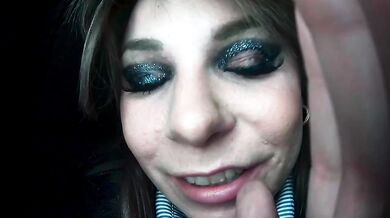 I become a nasty girl when i want to suck his huge cock