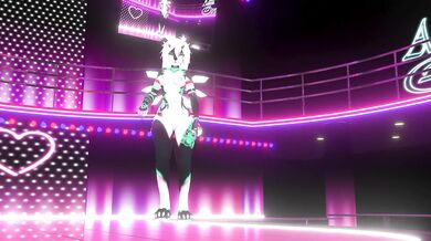 vrchat mmd furry girl striptease