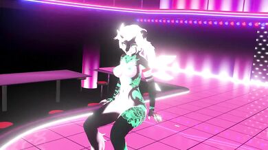 vrchat mmd furry girl striptease