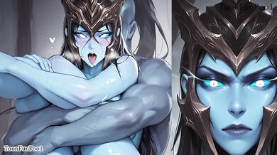 Big Tits Kalista hentai from League Of Legends hentai by Toon Fun Pool