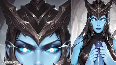 Big Tits Kalista hentai from League Of Legends hentai by Toon Fun Pool