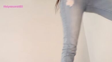 Stepdaughter caught masturbating and daddy punish her by fucking her tight pussy