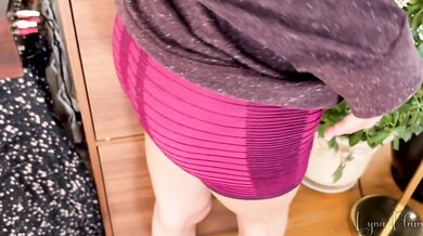 Stepdaddy Did Not Approve of Step Daughter's Outfit - MULTIPLE Orgasms and Face/Tits CUMSHOTS