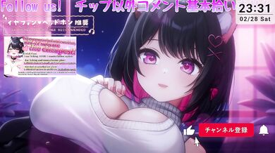 [Intense Ear Licking] The shivers just won’t stop… Naughty ear-licking ASMR (15 mins) [Ear Play]［Vtuber｜Lewdtuber］