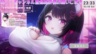 [Intense Ear Licking] The shivers just won’t stop… Naughty ear-licking ASMR (15 mins) [Ear Play]［Vtuber｜Lewdtuber］