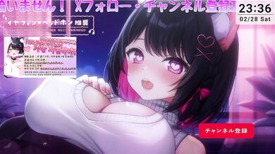 [Intense Ear Licking] The shivers just won’t stop… Naughty ear-licking ASMR (15 mins) [Ear Play]［Vtuber｜Lewdtuber］