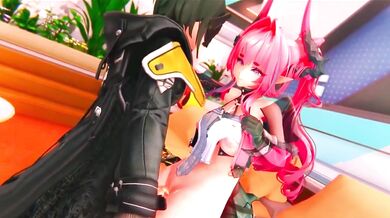 Arknights Endfield - Yvonne’s Secret Lab Pleasure Session with Endmin | 3D Hentai Animation