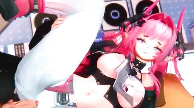 Arknights Endfield - Yvonne’s Secret Lab Pleasure Session with Endmin | 3D Hentai Animation