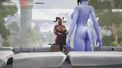 The draenei slut can't last long without a dick in her ass. 3D Hentai Game Animation