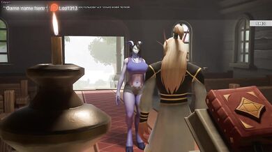 A draenei girl was fucked in the ass by different strangers' cocks. part 2