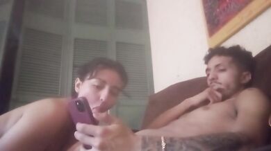 My College Roommate Walked In On Me Giving A Blowjob In Our Dorm & Started Masterbating?