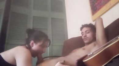 My College Roommate Walked In On Me Giving A Blowjob In Our Dorm & Started Masterbating?