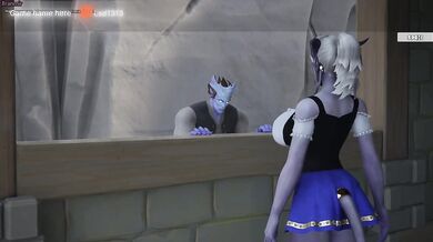 The draenei slut can't last long without a dick in her ass. 3D Hentai Game Animation. part 2
