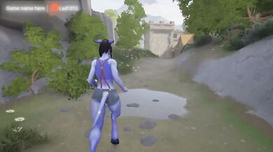 The draenei slut can't last long without a dick in her ass. 3D Hentai Game Animation. part 2