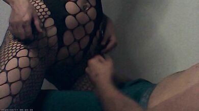 He wants to touch me all over with his big dick