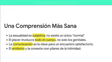 Sexualidad Real vs consumo