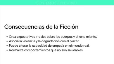 Sexualidad Real vs consumo
