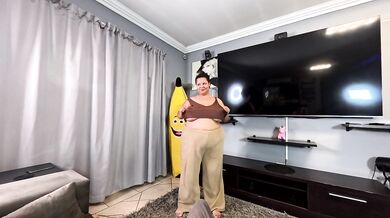 POV STEPSIS SUCKING and JERKIN my COCK after she took off her clothes