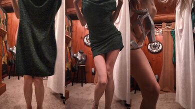 Dress Up N Down Green Sparkly Party Dress