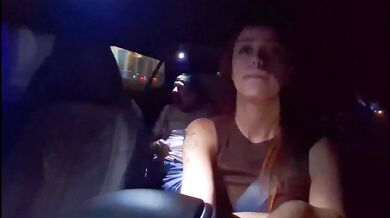 Female ride-share driver has sex with passenger!