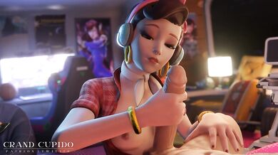 [compilation] Double Blowjob big dick [Overwatch] [Grand Cupido]