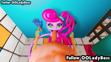 MM Long Legs blow job for her boss 3d hentai from Poppy Playtime by ooladyboss