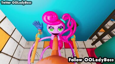 MM Long Legs blow job for her boss 3d hentai from Poppy Playtime by ooladyboss