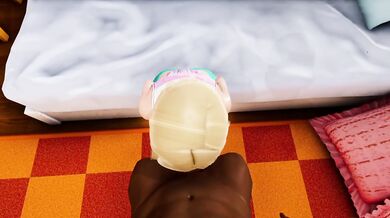 A sexy blonde is fucked by a black man while talking on the phone