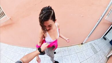 Student caught smoking had her clothes ripped and was fucked.